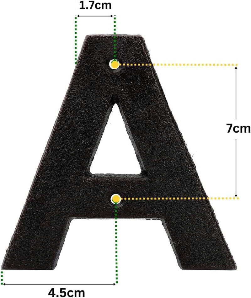 Pristine Metal Letters for Outdoor Signs - Letter A - Image 2